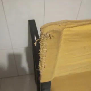 Silla tipo director, las medidas no  corresponden