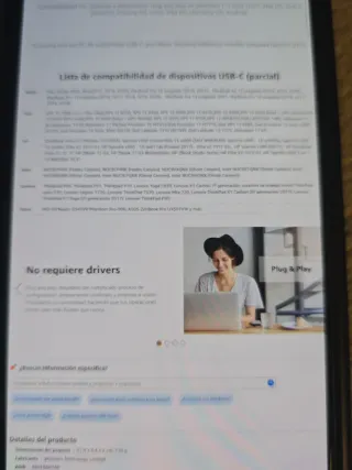 Precintado. Adaptador USB C 7 en 1 HDMI 4K 60Hz