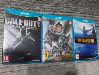 Lote 3 juegos Wii U