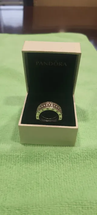 Anillo Pandora Plata Circonitas