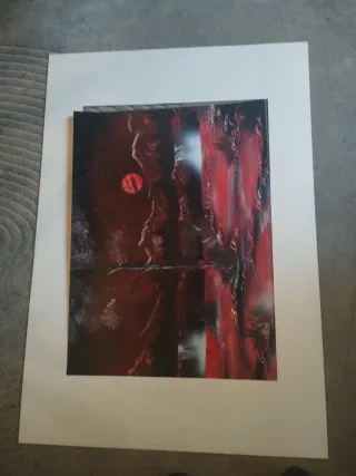 Lámina para cuadro con paspartú 100x70cm