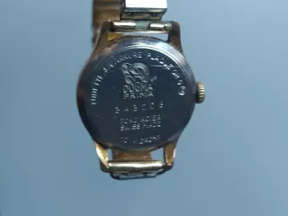 Reloj Dogma Prima Ancre 15 Rubies Bañado Oro