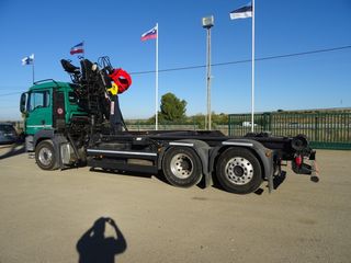 MAN TGS 26 480-CAMIONES GANCHO+GRUA