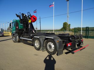 MAN TGS 26 480-CAMIONES GANCHO+GRUA