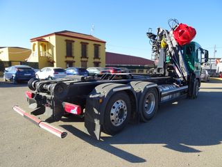 MAN TGS 26 480-CAMIONES GANCHO+GRUA