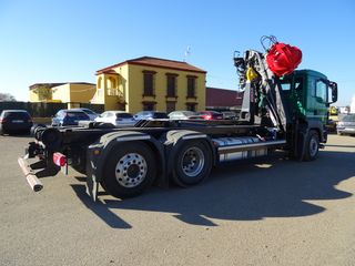 MAN TGS 26 480-CAMIONES GANCHO+GRUA
