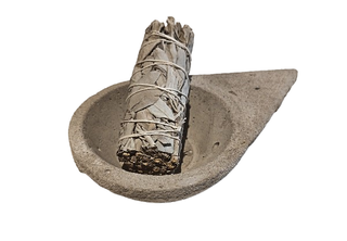 Sahumador Artesanal Cemento Triangular