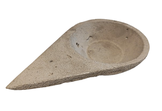 Sahumador Artesanal Cemento Triangular