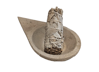 Sahumador Artesanal Cemento Triangular