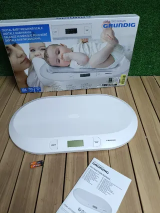 Grundig Bascula Bebe Digital - Bascula para Bebes