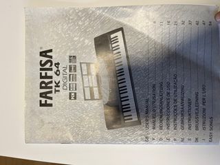 Teclado Farfisa TK 64