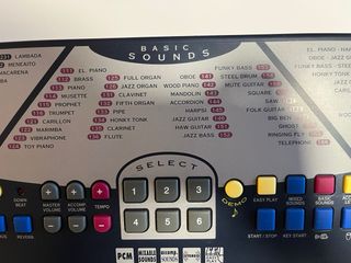 Teclado Farfisa TK 64