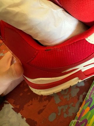 Scarpe Louis Vuitton Rosse e Bianche