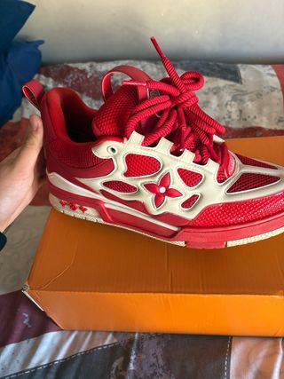 Scarpe Louis Vuitton Rosse e Bianche