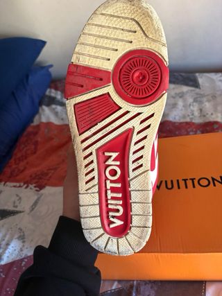 Scarpe Louis Vuitton Rosse e Bianche