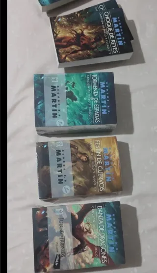 Juego de tronos del volumen 2 al 5