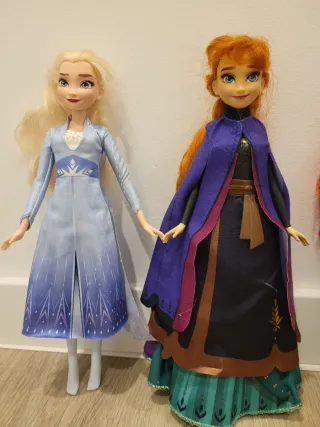 Elsa y Anna Queen Transformation Frozen Barbie
