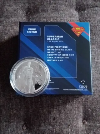 Onza Plata Superman Classic