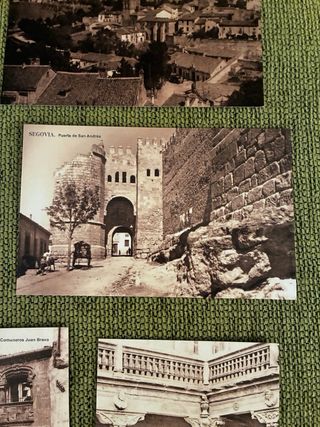 Lote 10 Postales Antiguas Segovia (1905-1910)