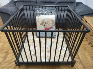 Parque infantil y  gimnasio de actividades a juego