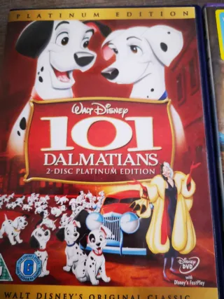 Lote 5 Películas Infantiles DVD Inglés