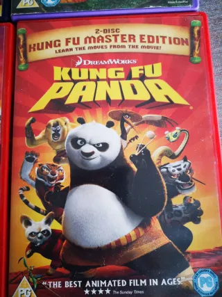 Lote 5 Películas Infantiles DVD Inglés