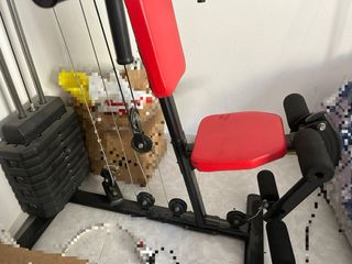 Aparato de pesas multiestación de musculación gym