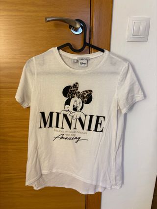 Camiseta Minnie Mouse Disney Talla S