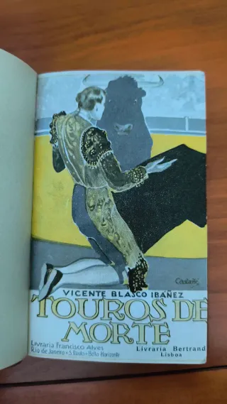 Libro antiguo Vicente Blasco Ibañez.