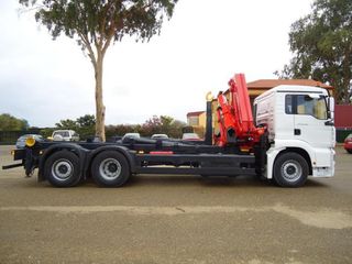 MAN TGA 26 360-CAMIONES GANCHO+GRUA