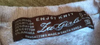 Bolero infantil 6/7 años