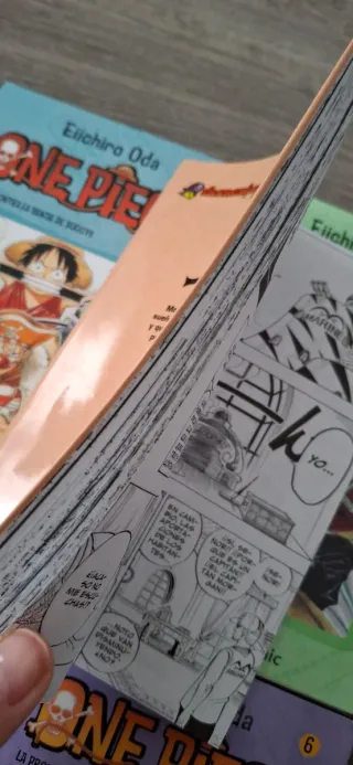 Libros manga OnePiece