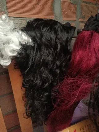 Pelucas Carnaval Golden Nina