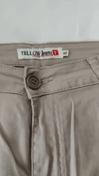 Pantalón Yellow Jeans beige