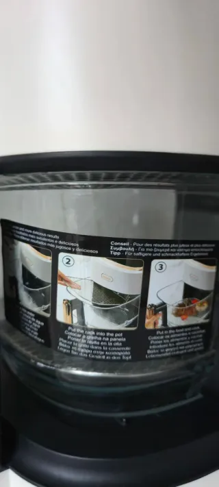 Freidora de aire Haeger Air Glass 4.5L