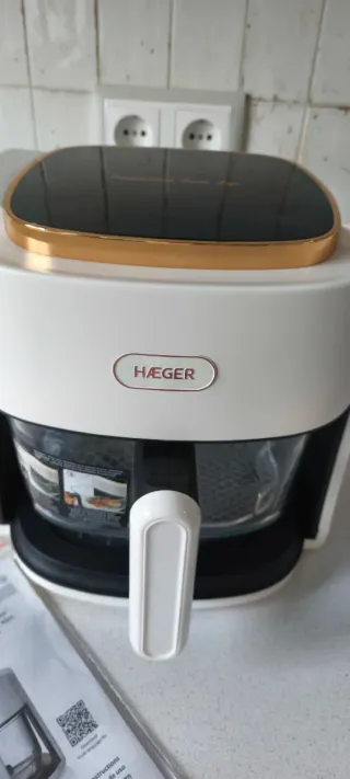 Freidora de aire Haeger Air Glass 4.5L