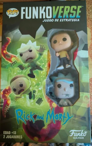 Funko Verse Rick and Morty Juego Estrategia