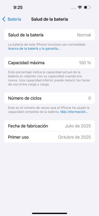 iPhone 16 a Estrenar, sin uso, sin ciclos de carga