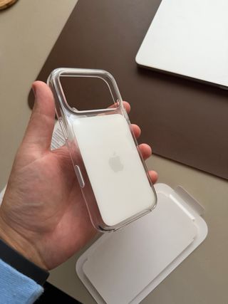 Funda iPhone 17 Pro Transparente Apple MagSafe