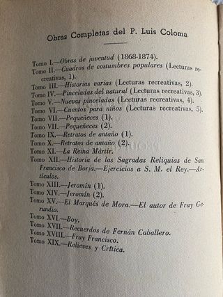 Volumen VII, Pequeñeces