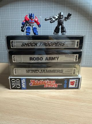 Pack 4 Juegos Neo Geo MVS SNK ORIGINALES