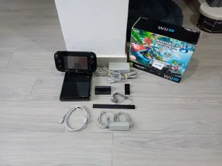 Nintendo Wii U Negra Completa