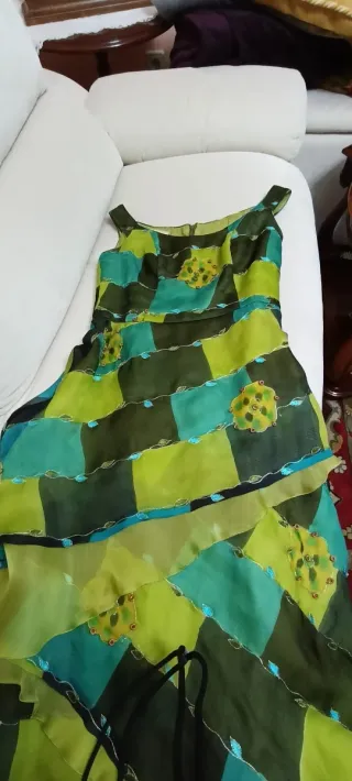 Vestido de organza José González