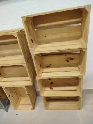 Cajas de Madera para Almacenaje