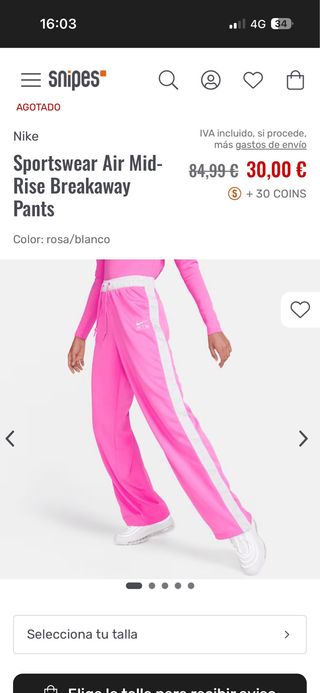 Pantalones chándal Nike Air