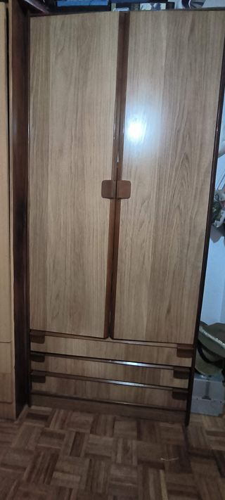 Armario 2 puertas madera