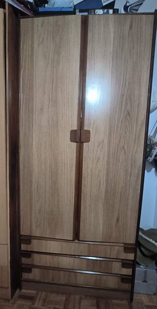 Armario 2 puertas madera