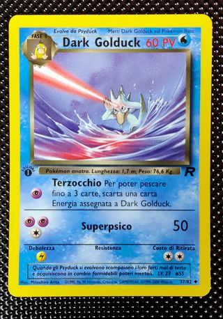 Pokémon - Dark Golduck 37/82 Team Rocket ITA 1° ed