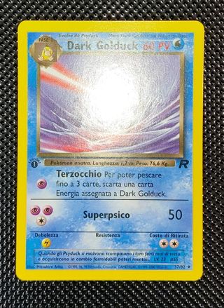 Pokémon - Dark Golduck 37/82 Team Rocket ITA 1° ed