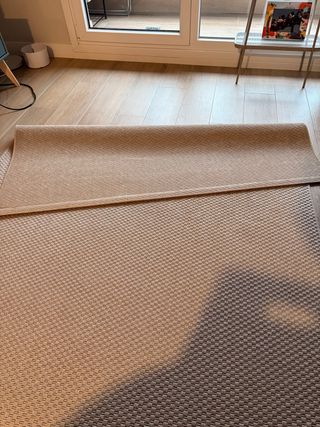 Alfombra Ikea Morum Beige/Gris 160*230